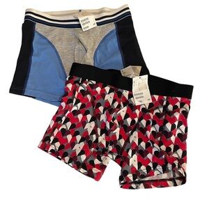 H&M Boxer Briefs Trunks Set of Two New With Tags Small